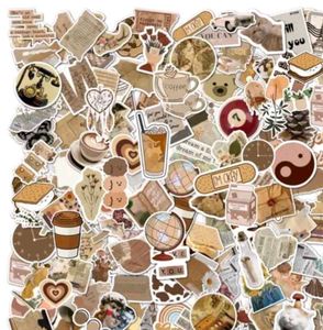 Aesthetic Brown Stickers