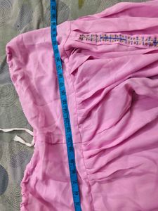 Beautiful Contrast Patiala Suit In S 36 Bust SIze