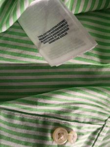 Rare Authentic Polo Ralph Lauren Shirt Pinstripes
