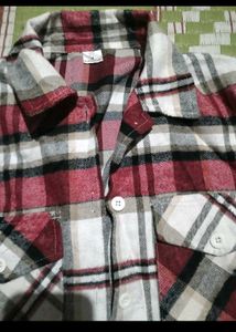 plaid flannel unisex shirt winter