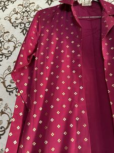 Royal Satin Gown Shrug