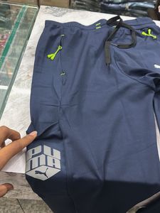 Puma Navy Blue Track Pants