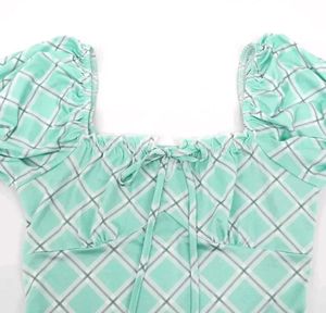 Checkered Mini Dress From Newme