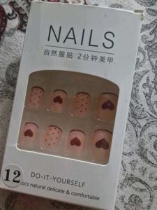 Heart &amp; Polka Dot Press-On Nails