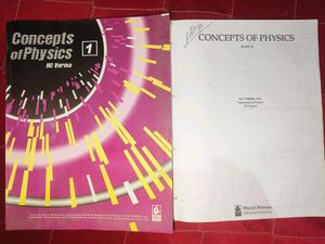 HC VERMA CONCEPT OF PHYSICS BOTH PARTS
