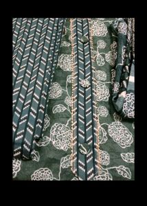 Mix Cotton Suit With Duptta