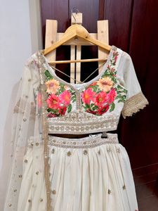 Pretty Designer Floral Lehenga Choli Set