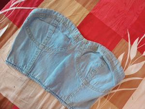 Denim  Top
