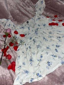 Floral Flutter Sleeve Top