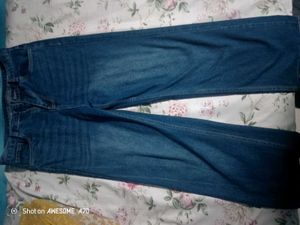 Wide Leg Denim Jeans