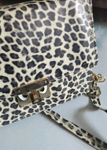 Chetah Print Sling Bag