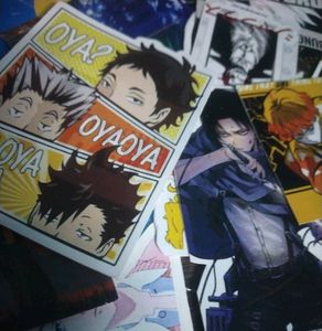 Choose Your Fav Anime Stickers ( Quantity 40 )
