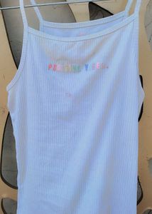 Cute Ribbed Tank Top