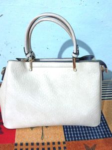 Cream Handbag