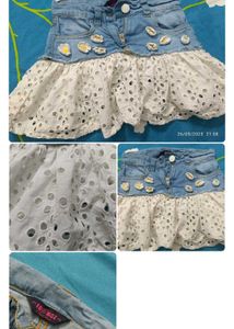 pack of 6 bundle 2-4 age girl dres