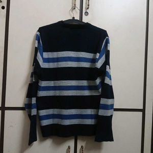 Striped Pullover Sweater