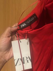 Brand New- Zara Red Hot Bodycon Dress