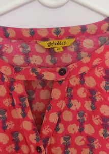 Global Desi High Neck Kurta