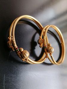 24 Size Gold Plated Bangle.