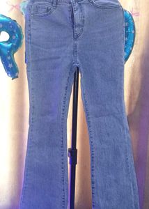 Boot Cut Light Faded Blue Jeans