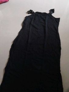 Black Spaghetti Strap Dress