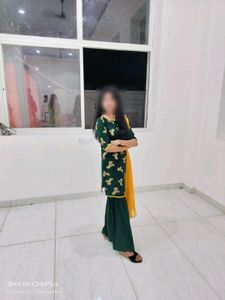 Branded Janasya Green Sharara