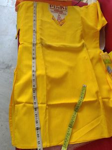 Yellow Ladies patiala suit