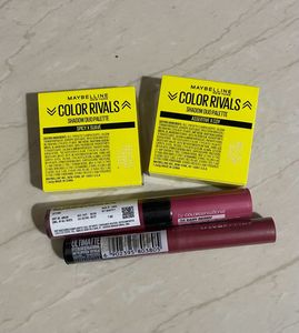 Maybelline Newyork Lipstick and eyeshadow Bundle