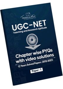Toppersnotes UGC NET PYQs Book