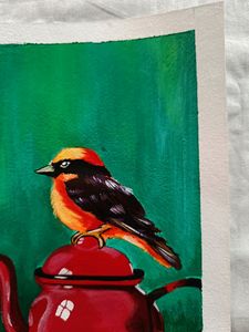 Bird Still Life Painting (Sheet)