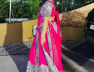 Pink Ethnic lehenga set