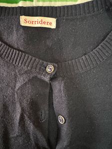 Blue Cardigan - Classic Style
