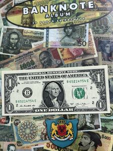 1 Dollar Note USA