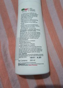 Seba med Hair Care  Anti-hairloss Shampoo Reduces Hair Loss For All Hair Types 200ml