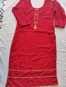 Mahroon Kurta For Women