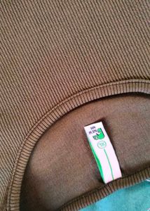 Olive Green Crop Top