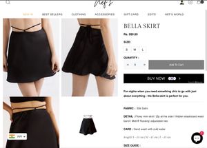 Satin Y2k Tie Skirt