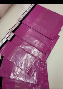 Tamperproof Courier Bags-8x10inches-Pink With POD