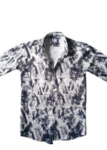 Abstract Print Shirt