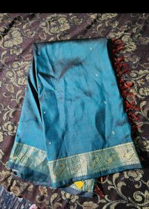 Pure silk double tone kanjeevaram