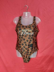 Disney Minnie Mouse XL Bodysuit - Leopard Print