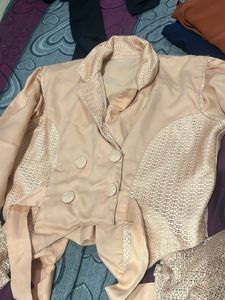 Elegant Blush Pink Jacket