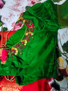 Pure Kanchi Silk Saree ♥️🍒