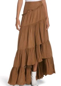 Tiered Maxi Skirt