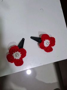 Cute Flower Hair Clips