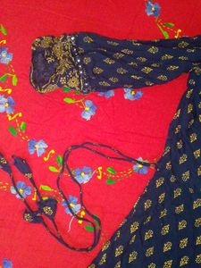 Blue Anarkali Suit