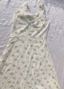 Brand New (Urbanic) Yellow A-line Floral Dress