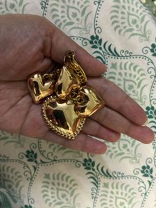 Heart Charms Bag Keychain