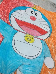 Doraemon Artwork 🎨 Handmade