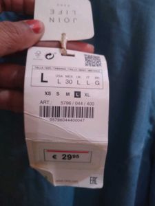 zara brand Blue Denim Style Dress